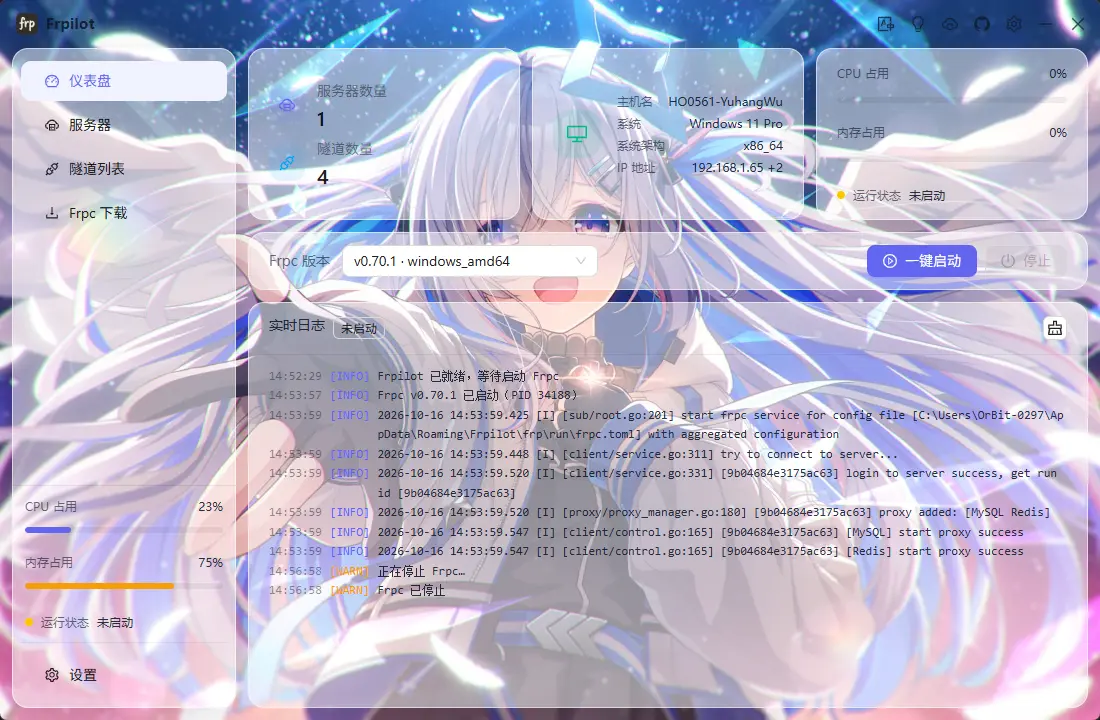 仪表盘